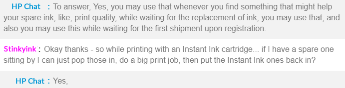 Can I Use Normal Cartridges When Signed Up To Hp Instant Ink